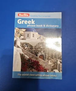 Berlitz Greek Phrase Book and Dictionary