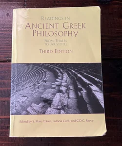 Readings in Ancient Greek Philosophy