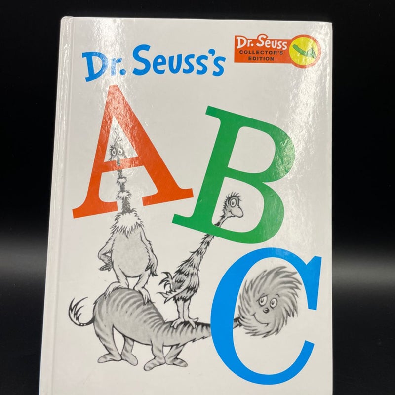 Dr Seuss ABC Collectors Edition 8” x 11” by kohl's cares hardcover