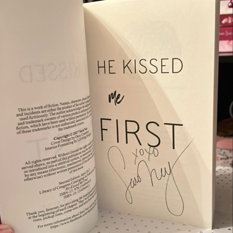 He Kissed Me First