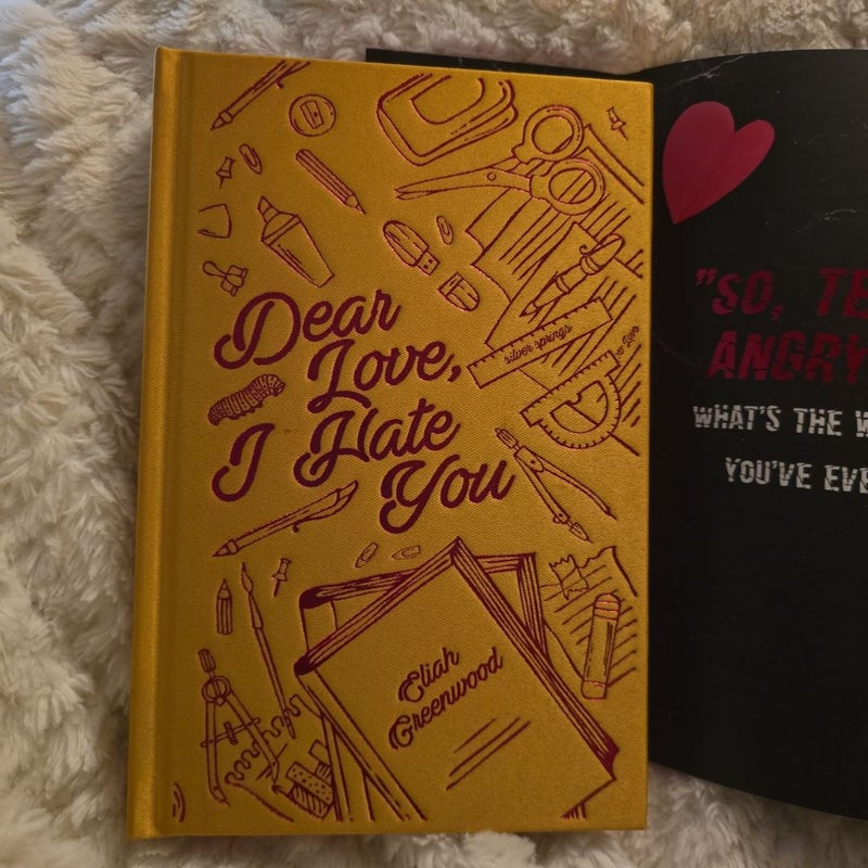 Dear Love, I Hate You