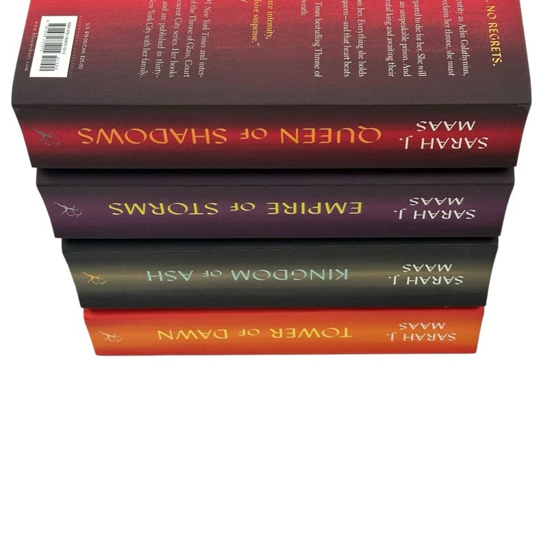 Throne of Glass Series By Sarah J. Maas Paperback Books 5-8