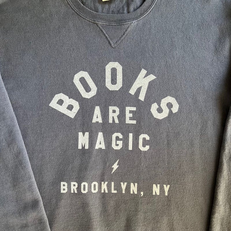 Books are Magic Bookstore Crewneck Sweatshirt