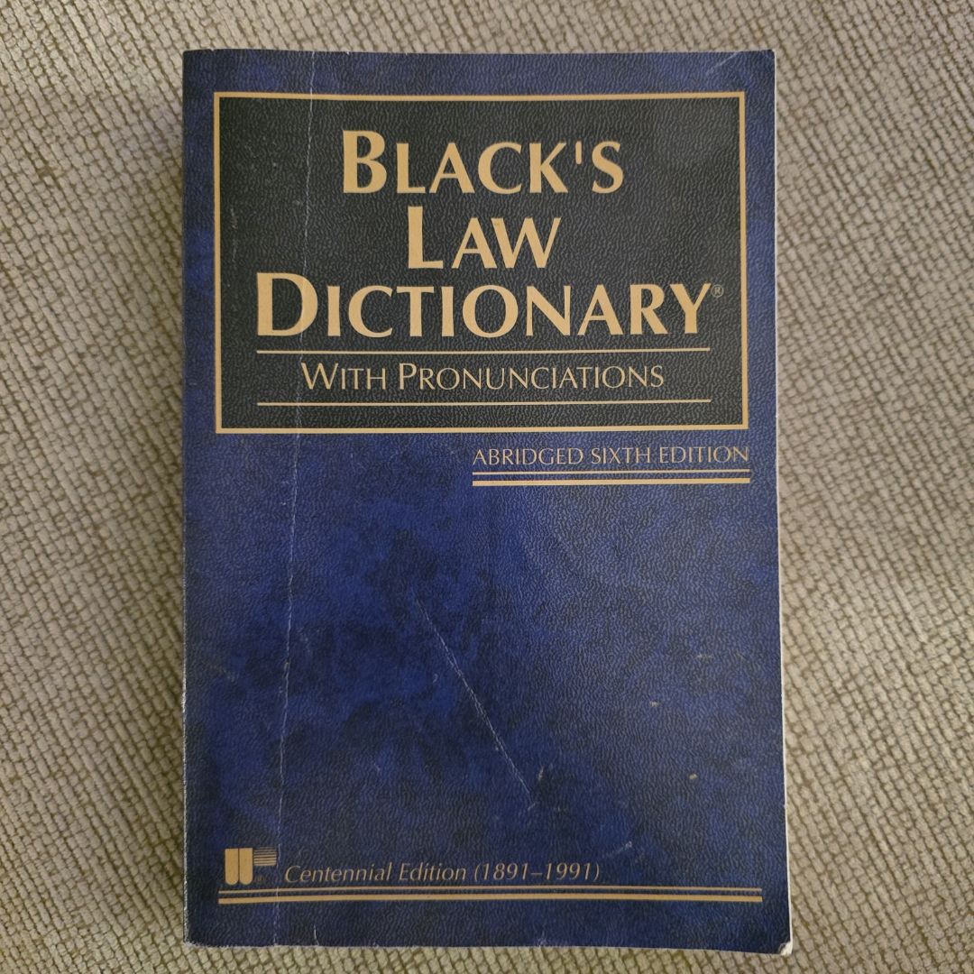 Black's Law Dictionary