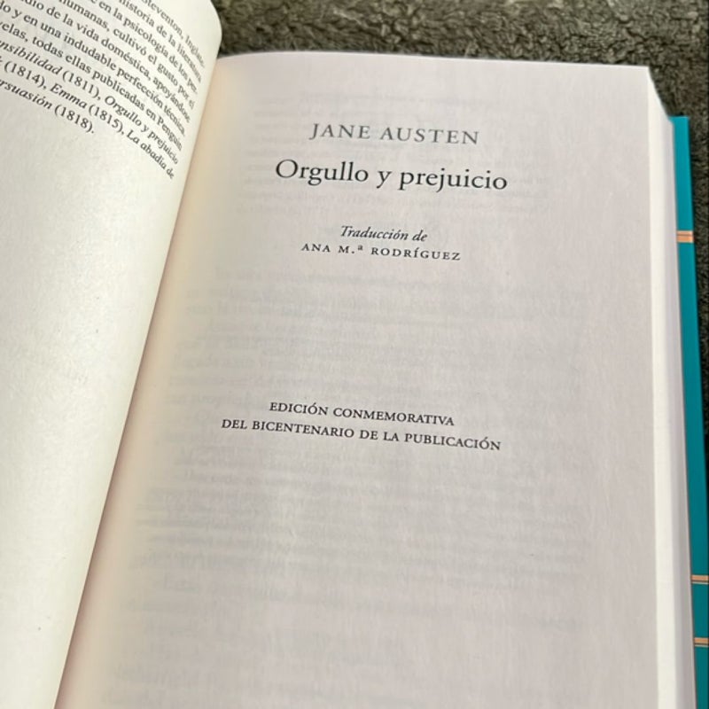 Orgullo y Prejuicio (Edicion Conmemorativa) / Pride and Prejudice (Commemorative Edition)