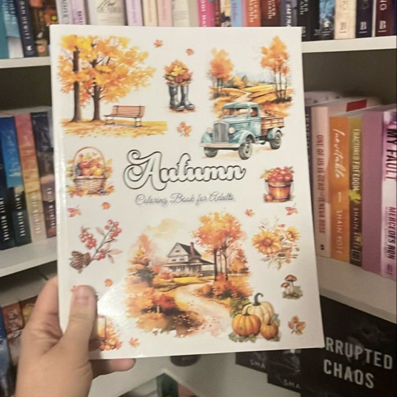 Autumn Coloring Book for Adults