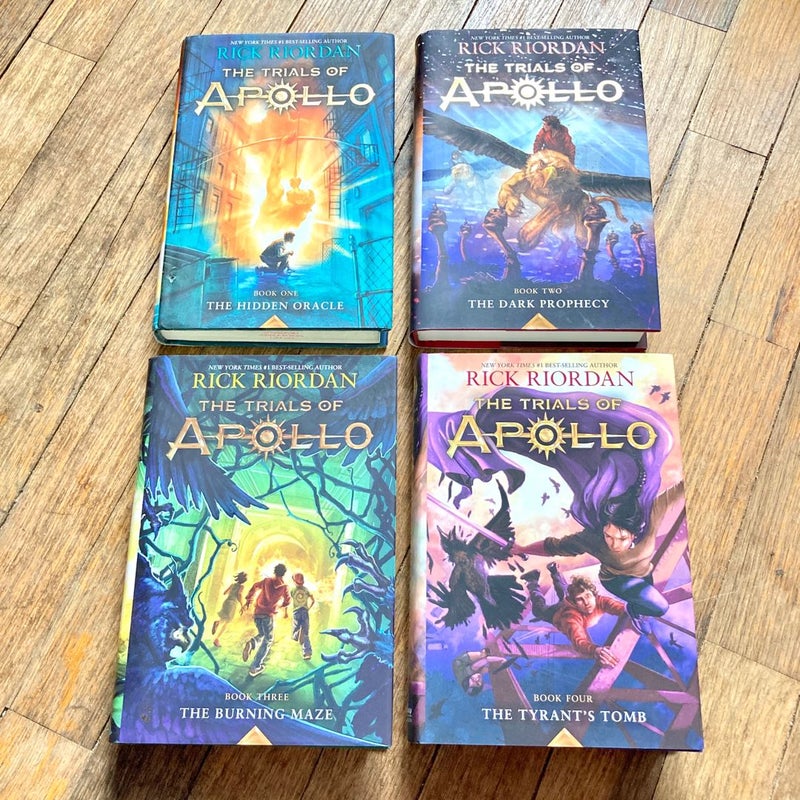 Trials of Apollo books 1-4
