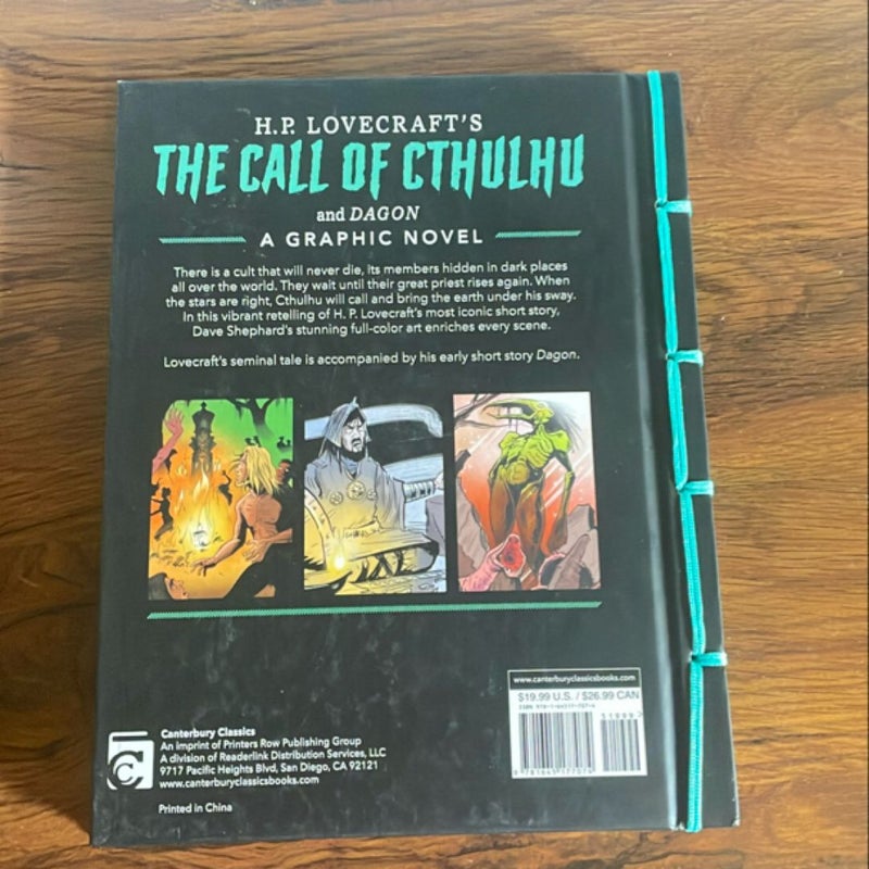 The Call of Cthulhu and Dagon: a Graphic Novel