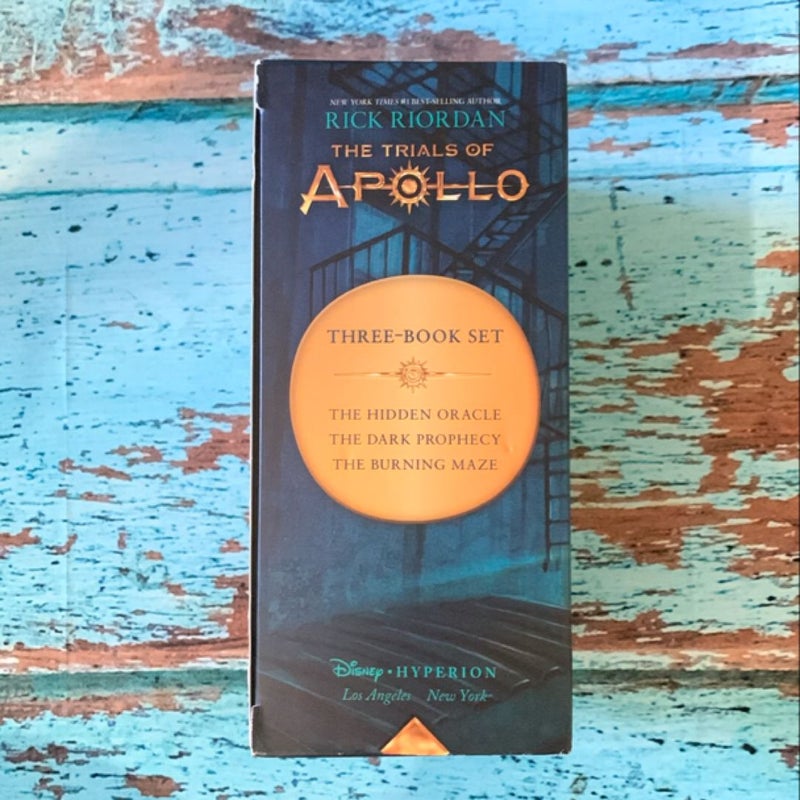 Trials of Apollo, the 3-Book Paperback Boxed Set