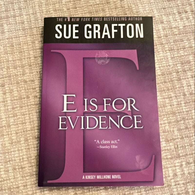 E Is for Evidence