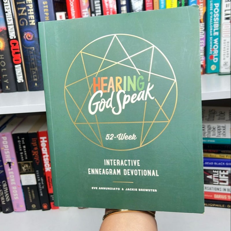 Hearing God Speak: A 52-Week Interactive Enneagram Devotional