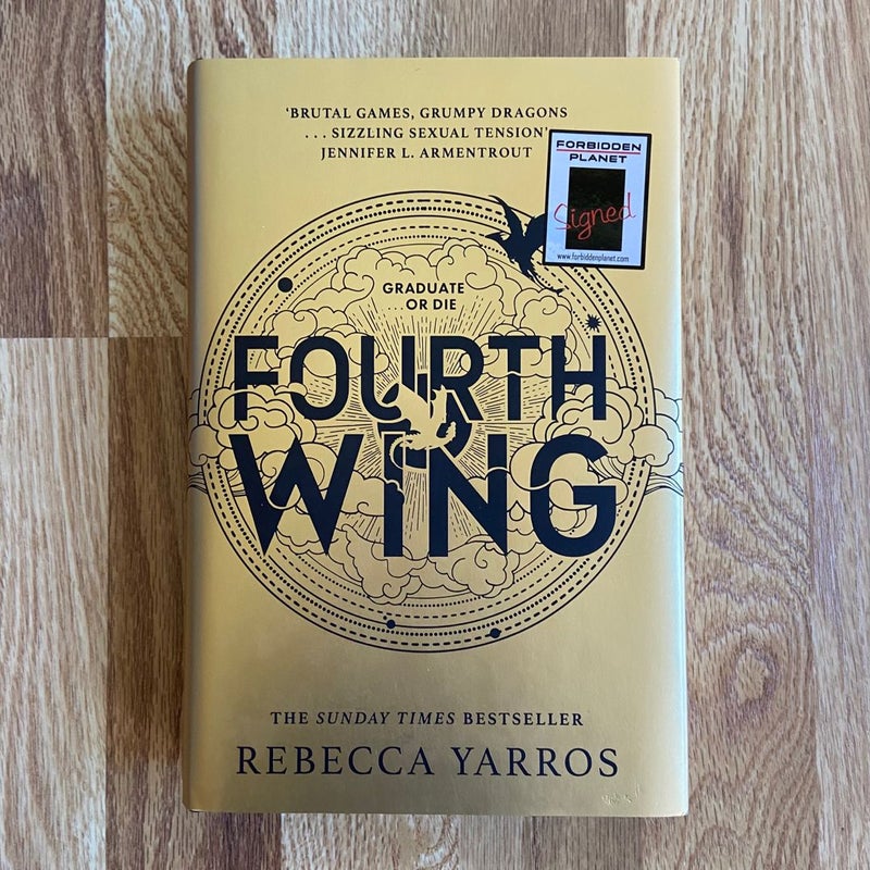 Signed Fourth Wing