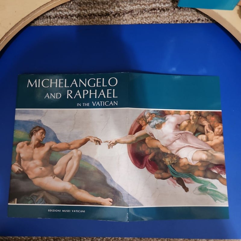 Michelangelo and Raphael in the Vatican