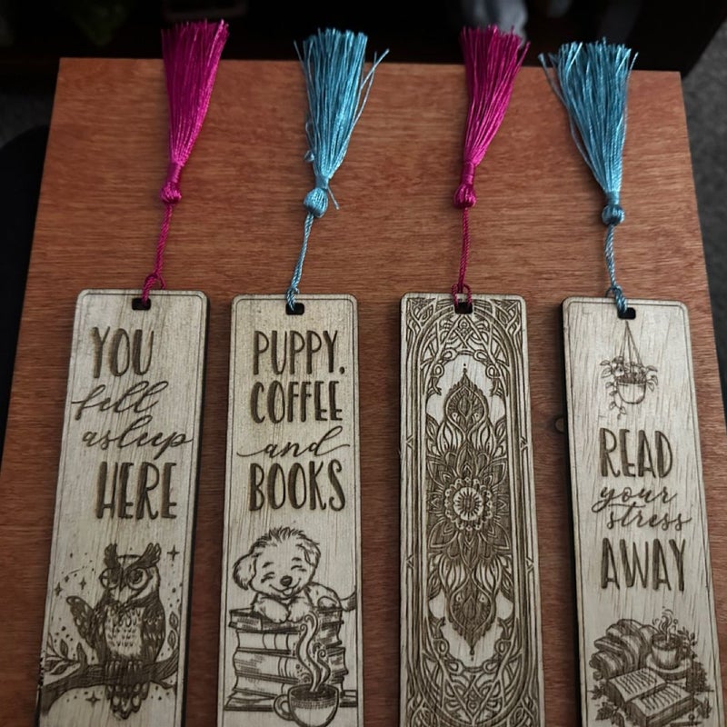 Wooden Bookmarks