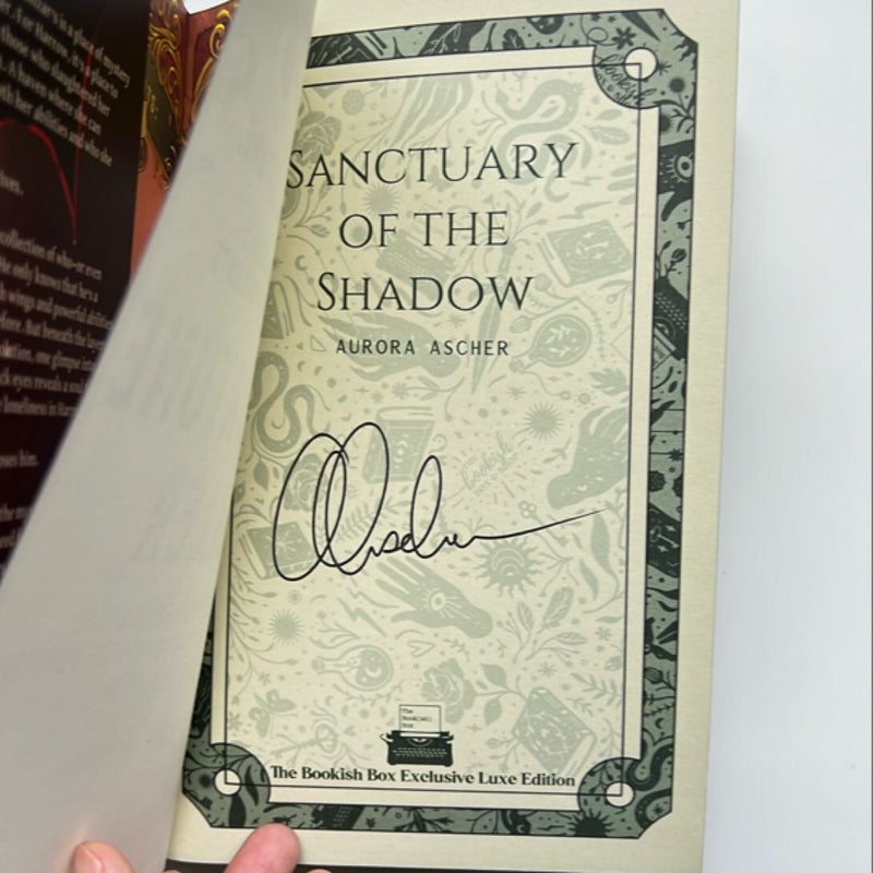 *Bookish Box* Sanctuary of the Shadow