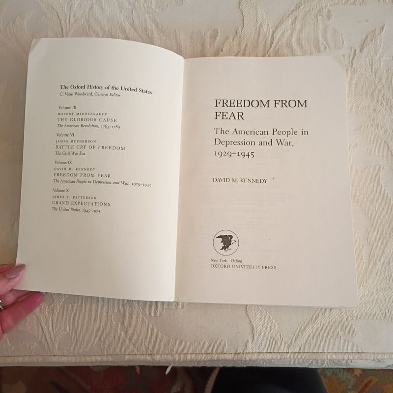 Freedom from Fear