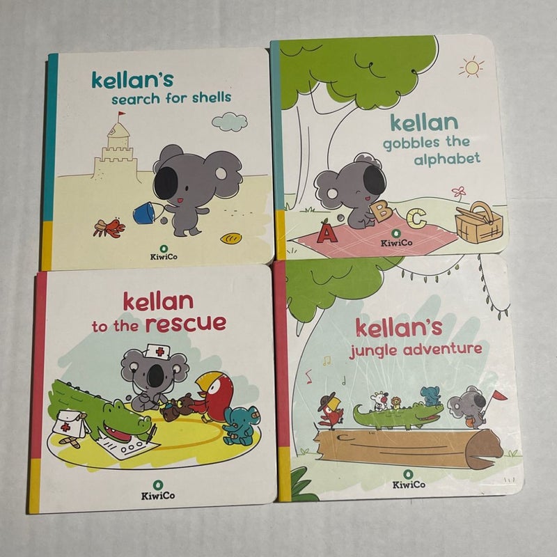 KiwiCo Kellan Book Bundle 4 Children’s Books