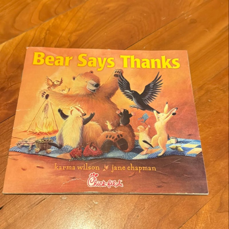 Bear Says Thanks