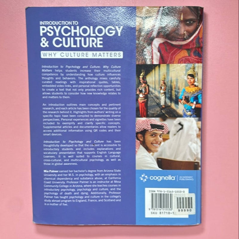 Introduction to Psychology and Culture