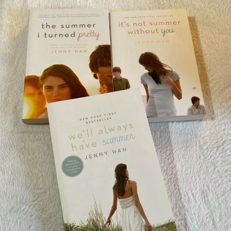 The Summer I Turned Pretty series OG covers