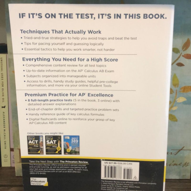 Princeton Review AP Calculus AB Premium Prep, 10th Edition