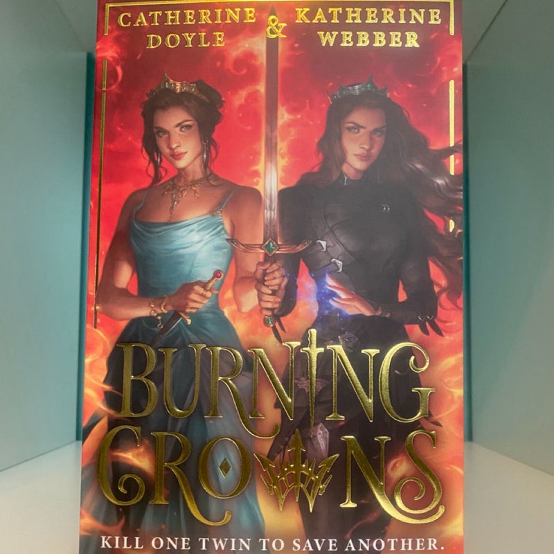 Waterstones Burning Crowns (Wren edition)