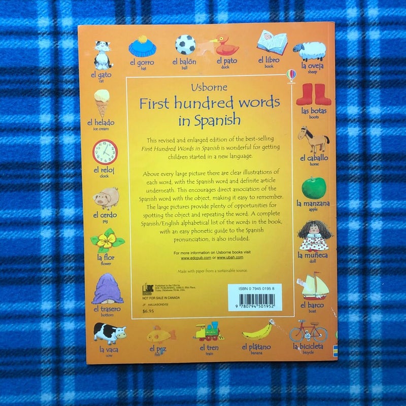 First Hundred Words in Spanish