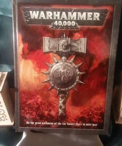 Warhammer 40k 2008 hardcover Rulebook Gamesworkshop