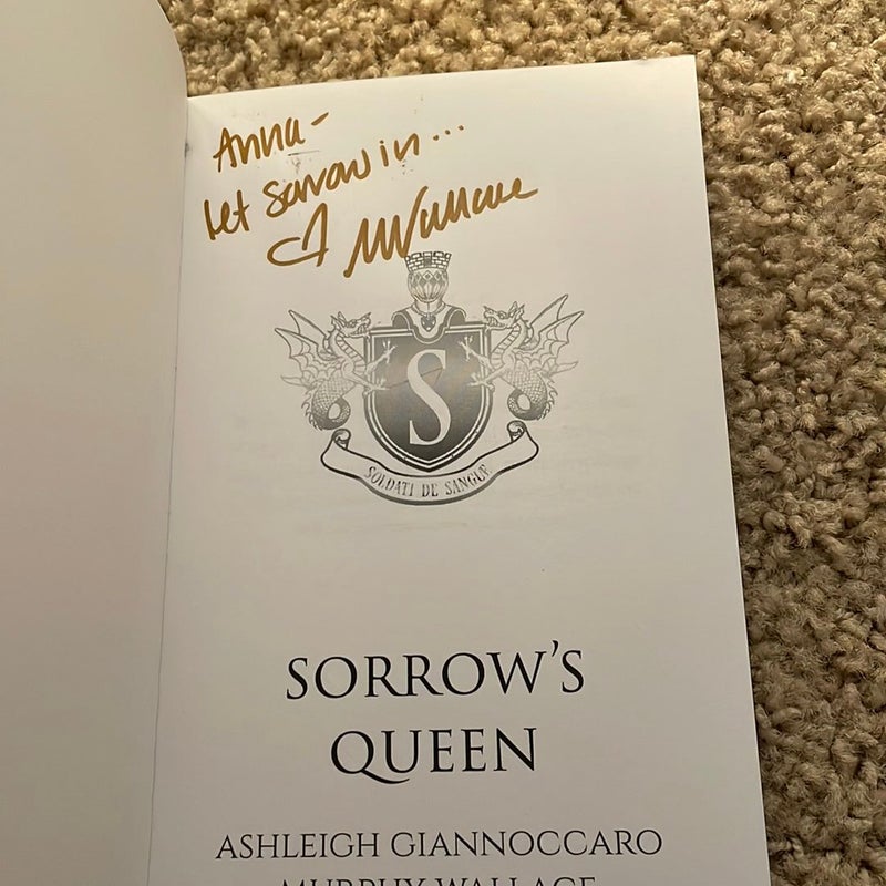 Sorrow's Queen (signed by one author)