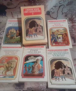 Choose Your Own Adventure box set 3 with 5 books