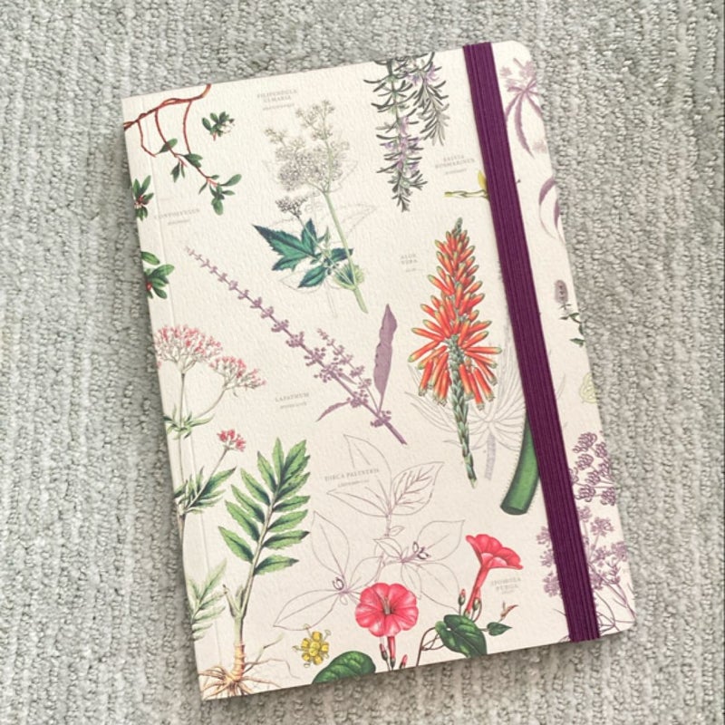 Blank notebook journal