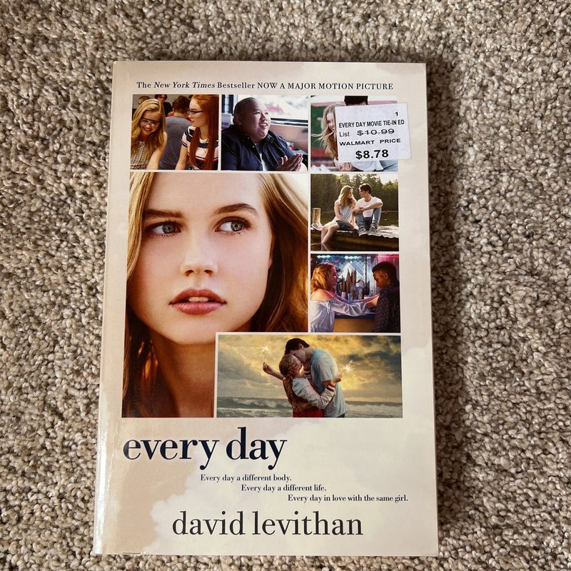 Every Day Movie Tie-In Edition