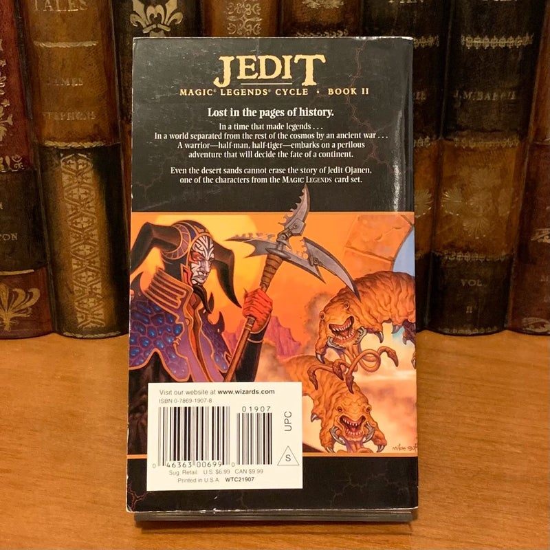 Magic The Gathering: Jedit, Legends Cycle 2, First Edition First Printing