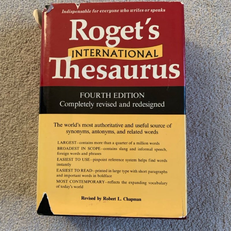 Roget's International Thesaurus