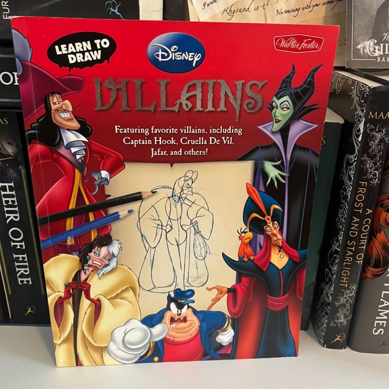 Learn to Draw Disney's Villains