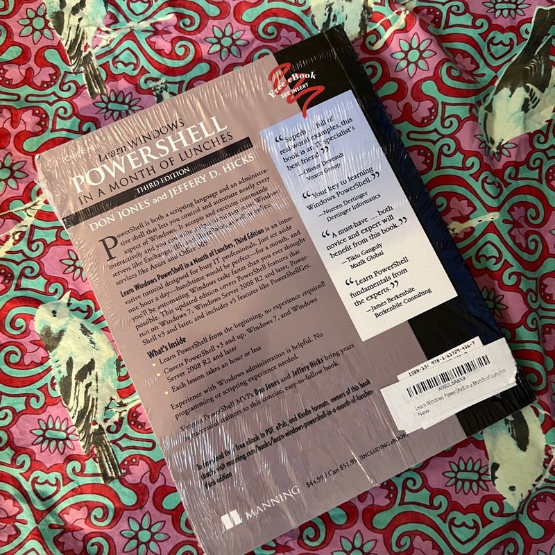 Learn Windows PowerShell in a Month of Lunches, Third Edition