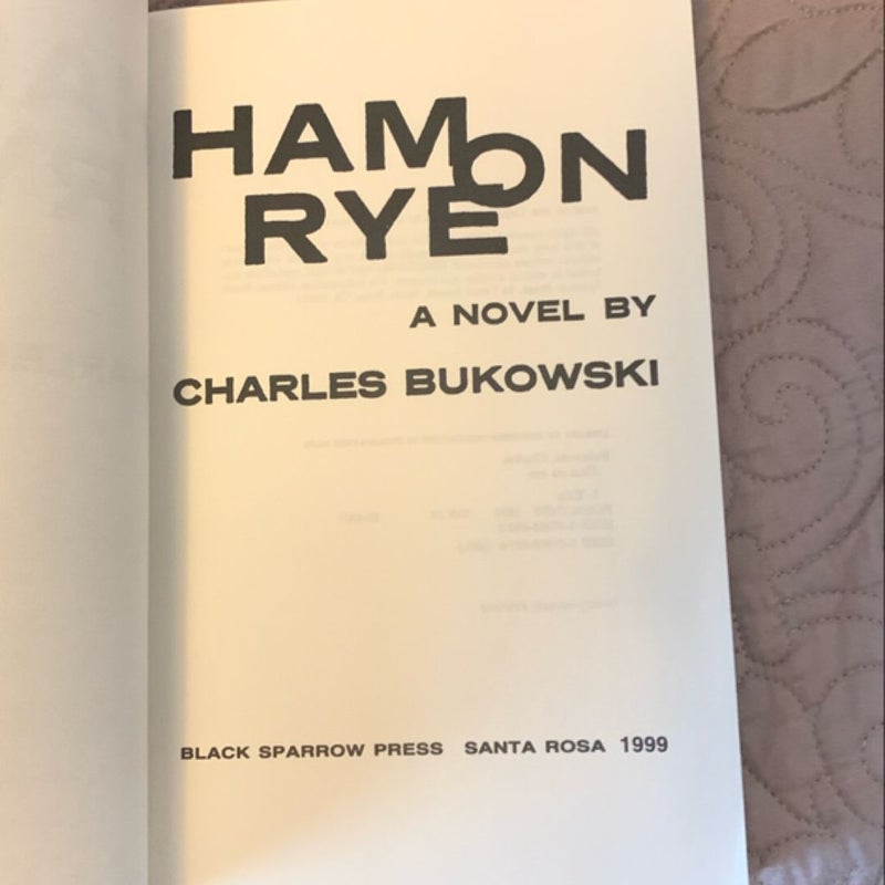 HAM ON RYE - Trade Paperback