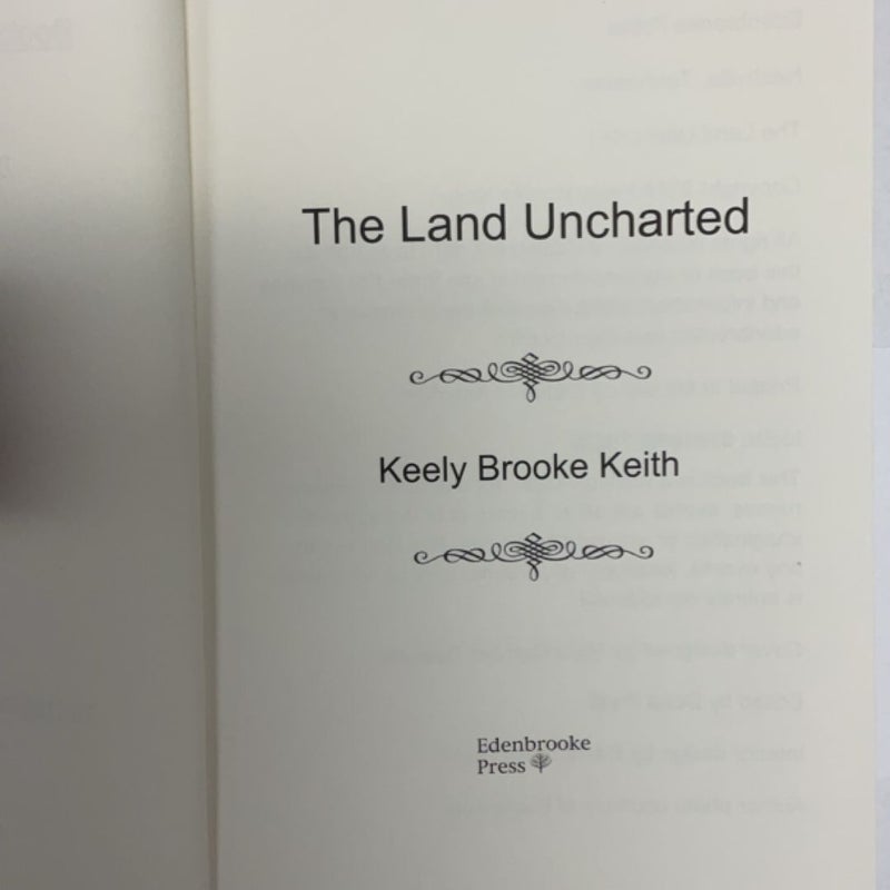 The Land Uncharted (LARGE PRINT EDITION)