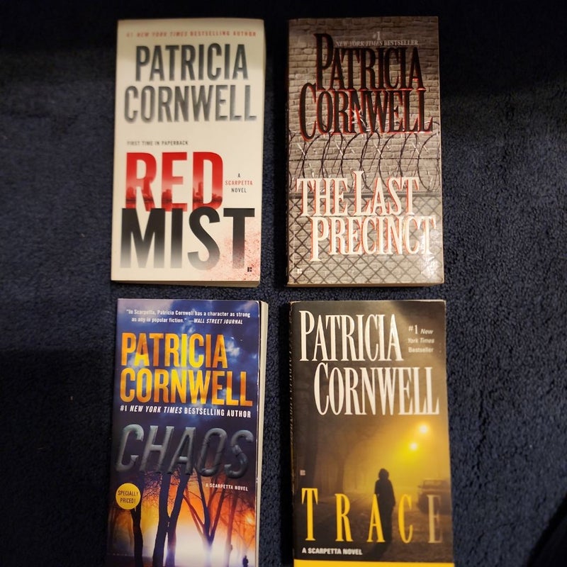 4 Patricia Cornwell Books
