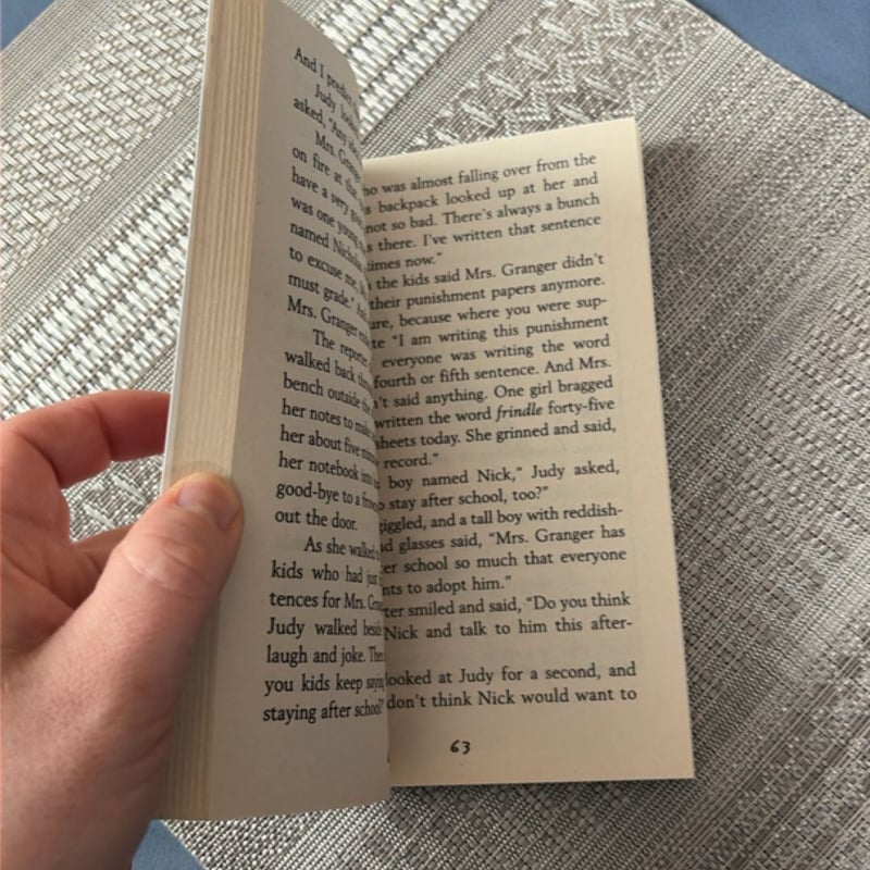 Frindle by Andrew Clements, Paperback | Pangobooks