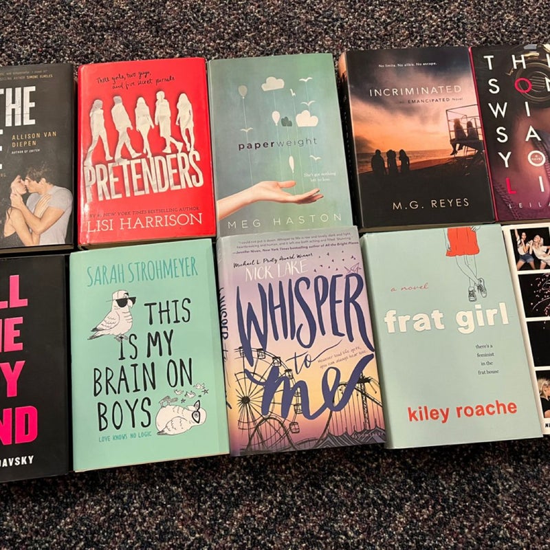 Hardback YA 10 Book Bundle