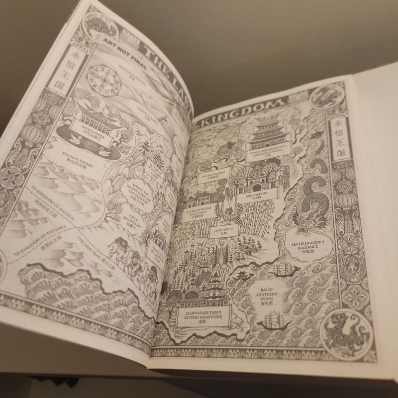 Dark Star Burning, Ash Falls White (Signed by Author)