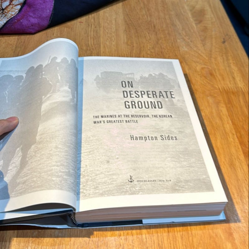 1st Ed 3rd Print * On Desperate Ground