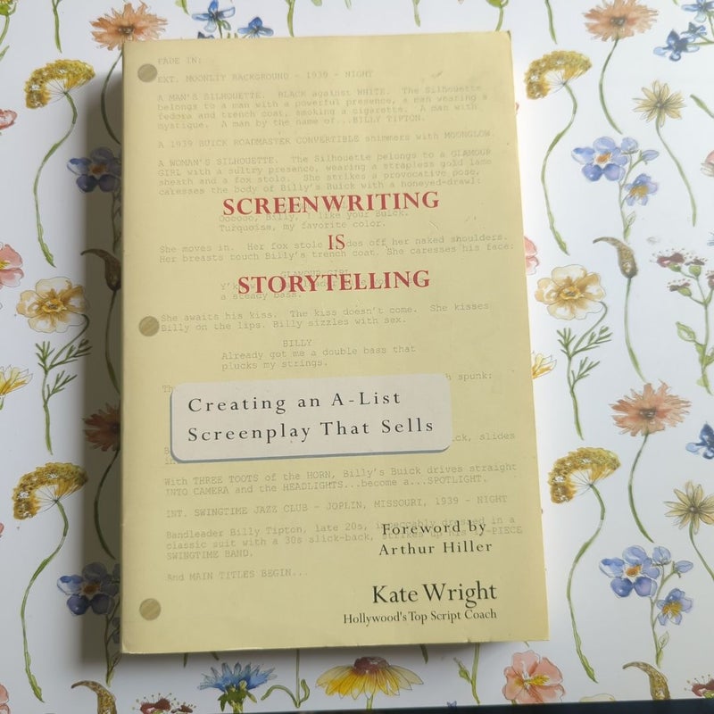 Screenwriting Is Storytelling