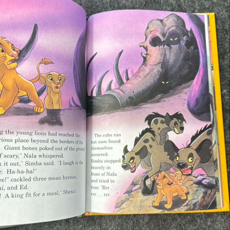 2-pack Lion King and Tarzan books
