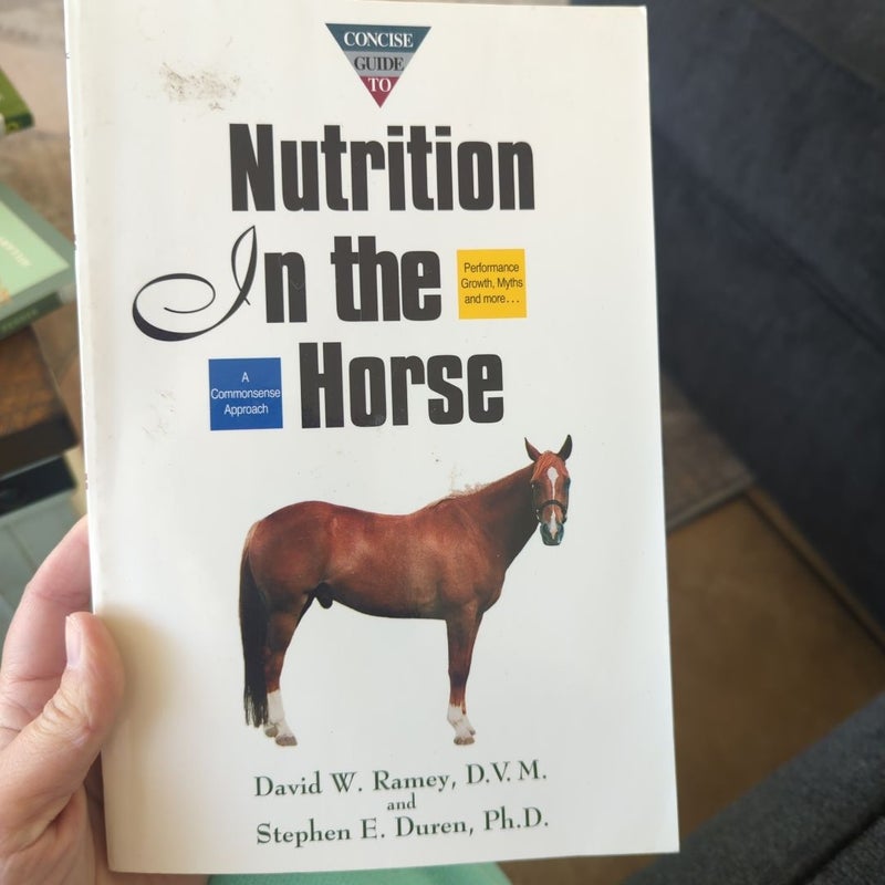 Nutrition in the horse