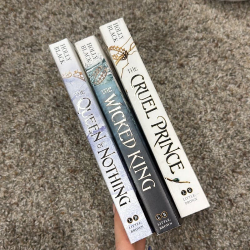The Cruel Prince Series Books #1-3