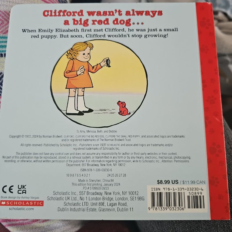 Clifford the Small Red Puppy (Board Book)