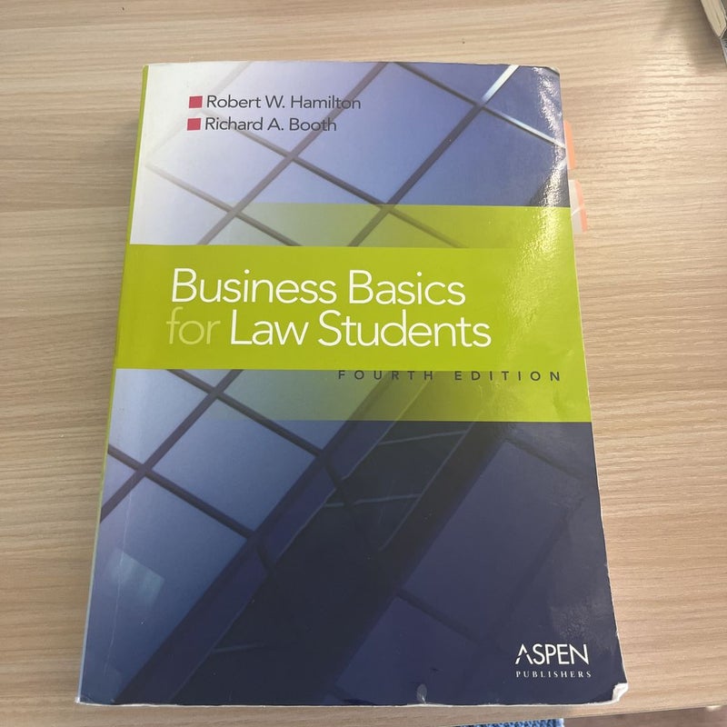 Business Basics Law Students