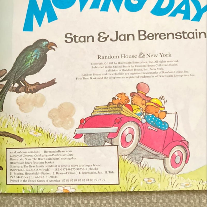 The Berenstain Bears' Moving Day